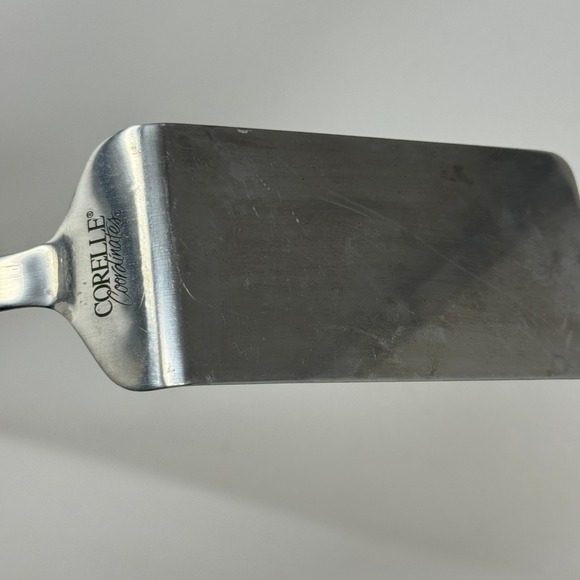 Corelle Coordinates Callaway Ivy Stainless Steel Server Ceramic Handle Spatula - Picture 4 of 7